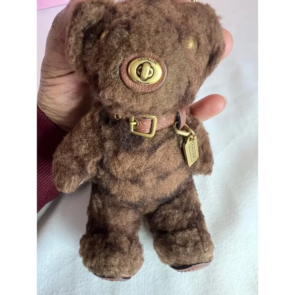 Coach Shearling Bear Charm - Picture 6 of 10